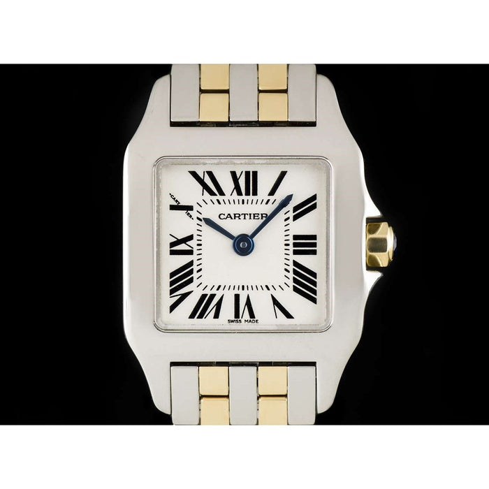 Cartier Santos Demoiselle Quartz Two-Tone Stainless Steel Watch W25066Z6 