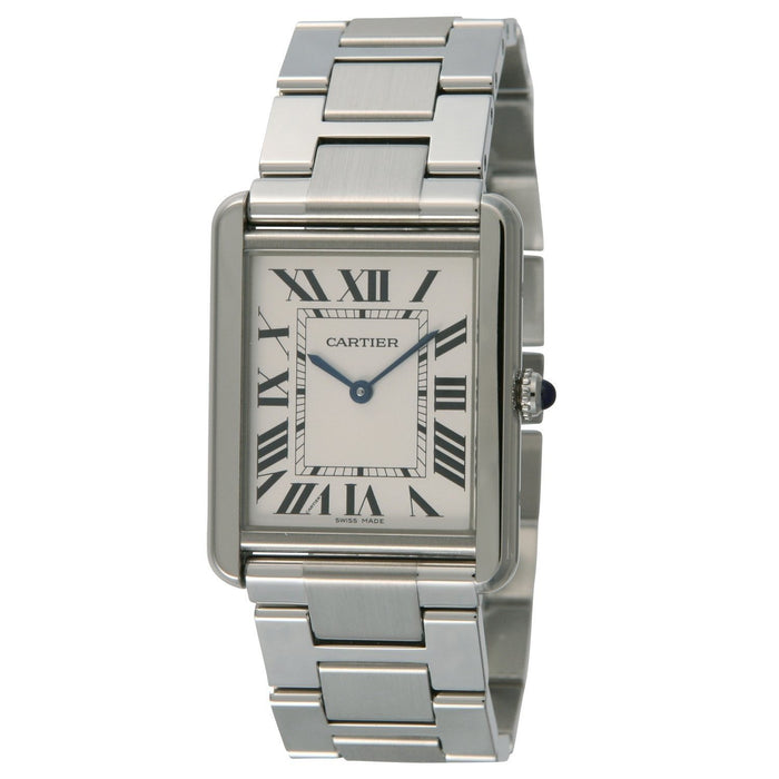 Cartier Tank Solo Quartz Stainless Steel Watch W5200014 