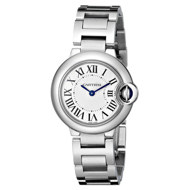 Cartier Ballon Bleu Quartz Stainless Steel Watch W69010Z4 