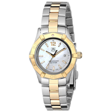 Tag Heuer Aquaracer Quartz 18kt yellow gold Two-Tone Stainless Steel Watch WAF1424.BB0825 