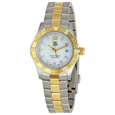 Tag Heuer Aquaracer Quartz Diamond Two-Tone Stainless Steel Watch WAF1451.BB0825 