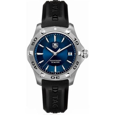 Tag Heuer Aquaracer Quartz Blue Rubber Watch WAP1112.FT6029 