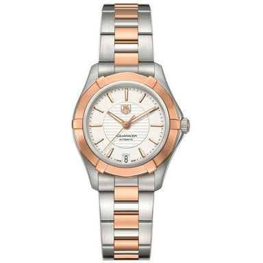 Tag Heuer Aquaracer Automatic Two-Tone Stainless Steel with 18kt Rose Gold links Watch WAP2350.BD0838 