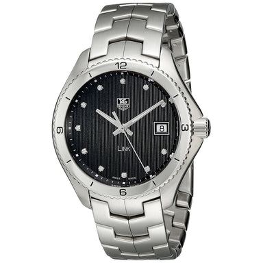 Tag Heuer Link Quartz Diamond Stainless Steel Watch WAT1112.BA0950 