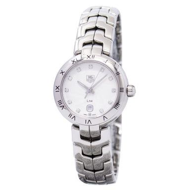Tag Heuer Link Quartz Diamond Stainless Steel Watch WAT1411.BA0954 