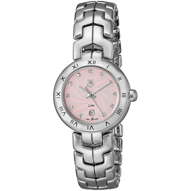 Tag Heuer Link Quartz Diamond Stainless Steel Watch WAT1415.BA0954 