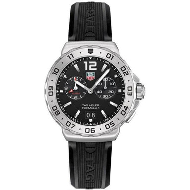 Tag Heuer Formula 1 Quartz Chronograph Black Stainless Steel Watch WAU111A.FT6024 