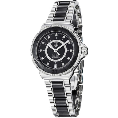 Tag Heuer Formula 1 Automatic Diamond Automatic Two-Tone Stainless Steel and ceramic Watch WAU2212.BA0859 