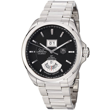 Tag Heuer Grand Carrera Automatic GMT ChronoMeter Automatic Stainless Steel Watch WAV5111.BA0901 