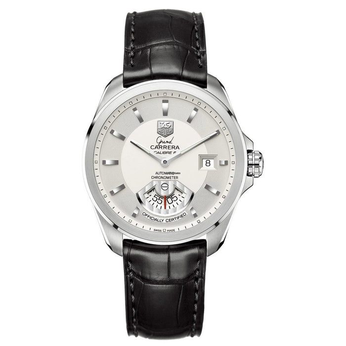 Tag Heuer Grand Carrera Automatic Black Leather Watch WAV511B.FC6224 