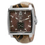 Tag Heuer Monaco Quartz Brown Python leather Watch WAW1315.FC6217 