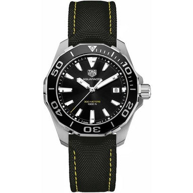 Tag Heuer Aquaracer Quartz Black Fabric Watch WAY111A.FC6362 