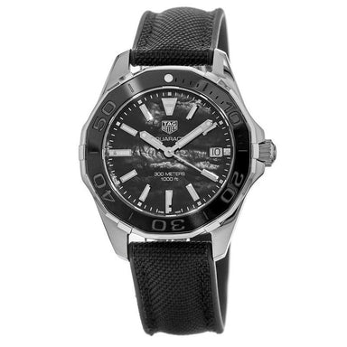 Tag Heuer Aquaracer Quartz Black Fabric Watch WAY131K.FT6092 