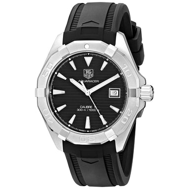 Tag Heuer Aquaracer Automatic Black Rubber Watch WAY2110.FT8021 