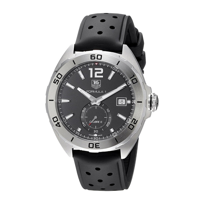 Tag Heuer Formula One Automatic Automatic Black Leather Watch WAZ2110.FT8023 