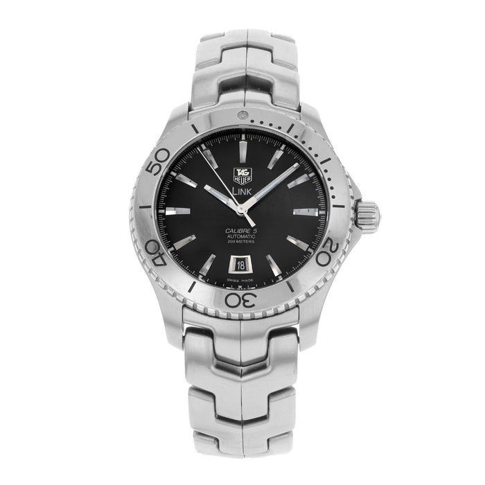 Tag Heuer Link Calibre 5 Automatic Automatic Stainless Steel Watch WJ201A.BA0591 