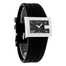 Gucci 100 G Quartz Black Leather Watch YA100504 