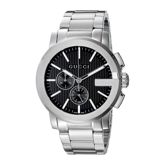Gucci G-Chrono Quartz Stainless Steel Watch YA101204 