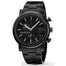 Gucci G-Chrono Quartz Chronograph Diamond Black Stainless Steel Watch YA101347 