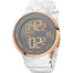 Gucci I-Gucci Quartz Digital White Rubber Watch YA114223 