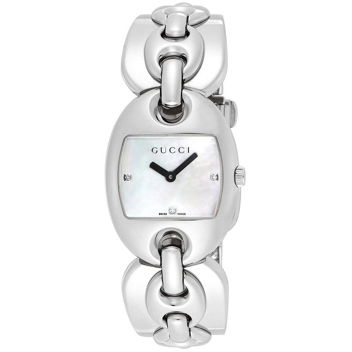 Gucci Marina Chain Quartz Stainless Steel Watch YA121504 