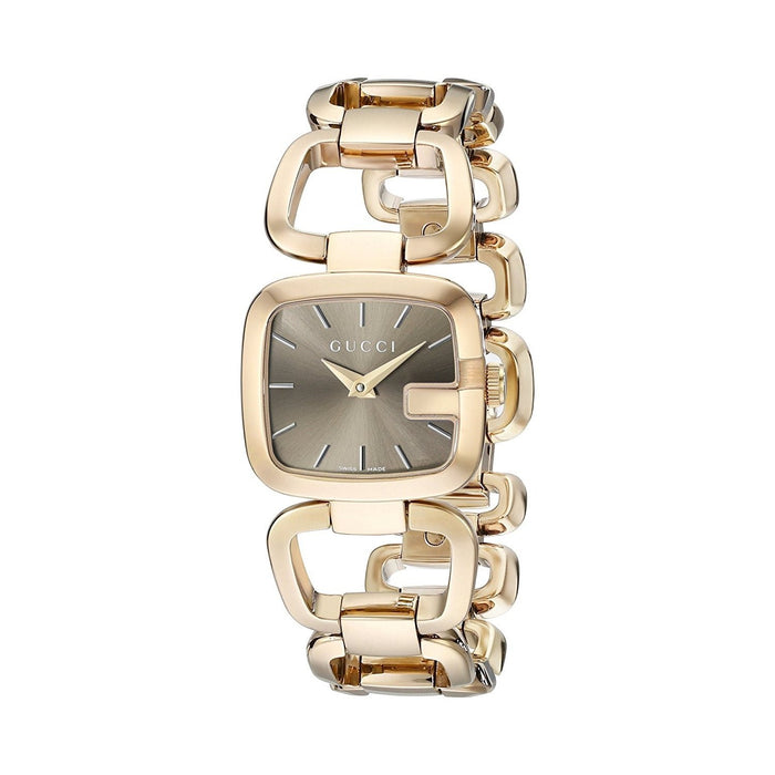 Gucci G-Gucci Quartz Gold-Tone Stainless Steel Watch YA125511 