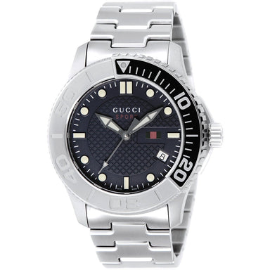 Gucci G Timeless Quartz Stainless Steel Watch YA126253 