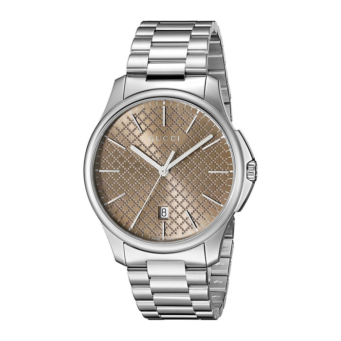 Gucci G-Timeless Quartz Stainless Steel Watch YA126317 