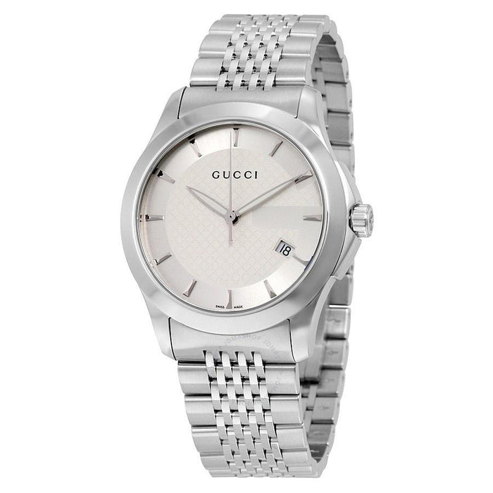 Gucci G-Timeless Quartz Stainless Steel Watch YA126401 