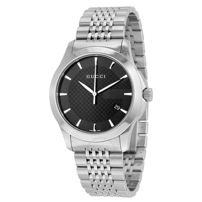 Gucci G-Timeless Medium Quartz Stainless Steel Watch YA126402 