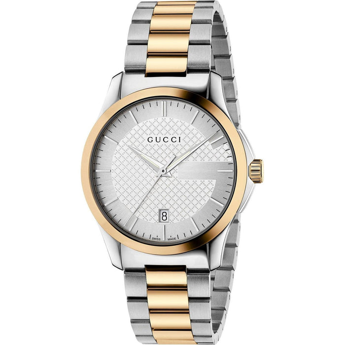 Gucci G-Timeless Quartz Two-Tone Stainless Steel Watch YA126450 