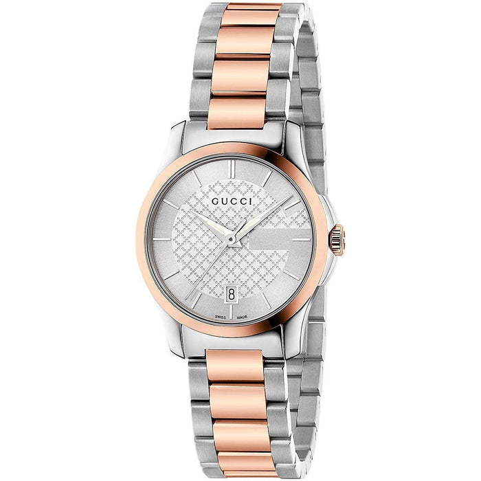Gucci G-Timeless Quartz Two-Tone Stainless Steel Watch YA126528 