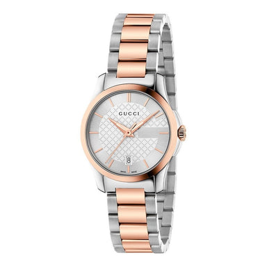 Gucci G-Timeless Quartz Two-Tone Stainless Steel Watch YA126564 