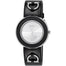 Gucci U-Play Quartz Black Leather Watch YA129417 