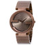 Gucci Interlocking-G Quartz Brown Stainless Steel Watch YA133317 