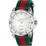 Gucci Dive Quartz Green and red Nylon Watch YA136207 