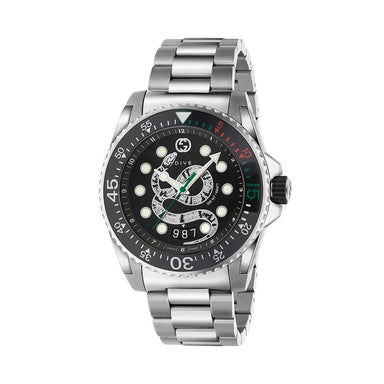 Gucci Dive Quartz Stainless Steel Watch YA136218 