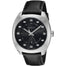 Gucci GG2570 Quartz Black Leather Watch YA142307 