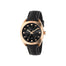 Gucci GG2570 Medium Quartz Black Leather Watch YA142407 