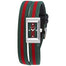 Gucci G-Frame Quartz Two-Tone Fabric Watch YA147503 