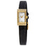 Gucci G-Frame Quartz Black Leather Watch YA147507 